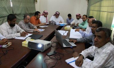 البرنامج السعودي لتنمية وإعمار اليمن يطلع على خطط تطوير وتحسين قطاعات الكهرباء والمياه والصرف الصحي والأشغال والطرق والجسور بحضرموت 