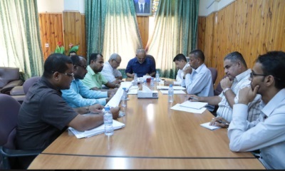 اجتماع للجنة المناقصات بوادي وصحراء حضرموت يقر انزال مناقصة مشروع ابراج نقل الطاقة الكهربائية بالوادي بعد اكتمال الدراسة الفنية الخاصة به من قبل المؤسسة العامة للكهرباء