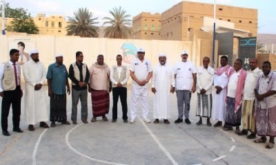 وكيل وادي حضرموت عصام الكثيري يطلع على حجم الأضرار بمدرسة السويري الأساسية للبنين بمديرية تريم