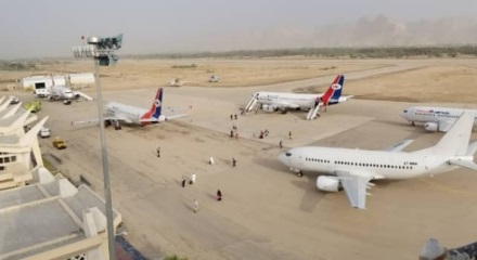 مطار سيئون الدولي ينجح في إدارة الحركة الجوية لمسافري البلاد