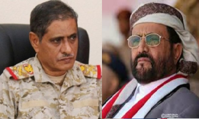 العرادة يثمن جهود البحسني في متابعة قضية اختطاف الرائد "بازهير" ويؤكد أن التصعيد أو التواصل مع الخاطفين خارج سلطتي مأرب وحضرموت