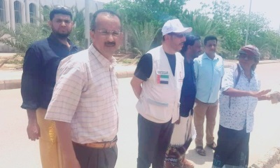 الهلال الأحمر الإماراتي يقف على سير العمل في مشروعي تأهيل وصيانة مستشفيي «الشحر العام» و «غيل باوزير» في حضرموت