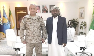 قائد القوات المشتركة يلتقي وكيل أول محافظة حضرموت رئيس حلف ومؤتمر حضرموت الجامع