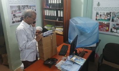 مؤسسة العلامة الحداد تدعم أطفال السرطان بحقائب مدرسية