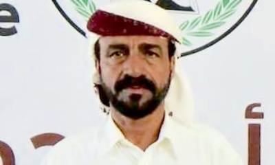 وكيل حضرموت الشيخ الكمام يشكر قأئد التحالف أبو نوف العتيبي والشيخ ناجي بن هيان على جهودهم لاطلاق بازهير ورفاقه من مأرب.