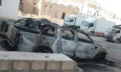 مصدر عسكري : استهداف القوة المرابطة في مديرية شبام بتفجير دراجة نارية مفخخة