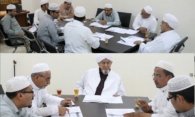 العدني بن علي المشهور يعقد مجلس الكلية جلسته الرابعة والعشرون للفصل الأول للعام الجامعي 2020/2019م