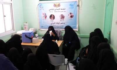 مكتب الأوقاف والإرشاد ينظم لمتدربيه زيارة لمركز التحصين بمستشفى الامومة والطفولة