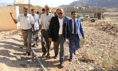 الوكيل الكثيري يؤكد على انجاز المشاريع وفقا والمواصفات و الزمن المحدد