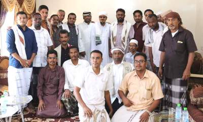 وكيل أول حضرموت يستقبل الطاقم الاداري لديوان السلطة المحلية بالوادي والصحراء