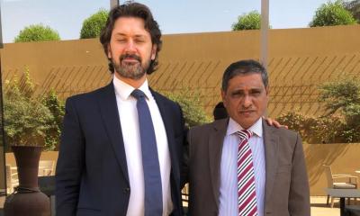 محافظ حضرموت يبحث بالرياض مع نائب السفير البريطاني مجالات التعاون لدعم جهود التنمية بالمحافظة