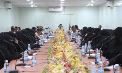وكيل الوزارة - مدير تربية حضرموت يترأس اجتماعاً للإداراتِ المدرسية لرياض الأطفال لتقييم الأداء الفني والإداري للرياض منذ بدء العام الدراسي بالمحافظة