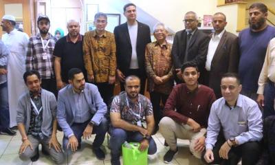 وفد غرفة تجارة وصناعة حضرموت الوادي والصحراء يلتقي بالسفير الاندونيسي بجاكرتا