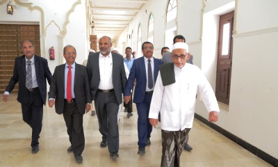 وزير التعليم العالي يطلع على سير العملية التعليمية في عدد من الكليات الأهلية بوادي حضرموت