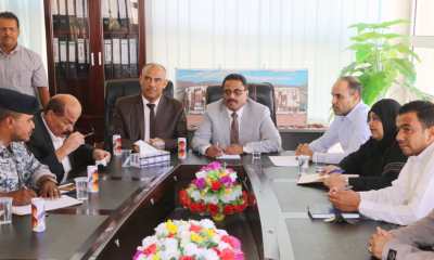 وزير النقل يطلع على سير عمل مكاتب الوزارة بوادي حضرموت