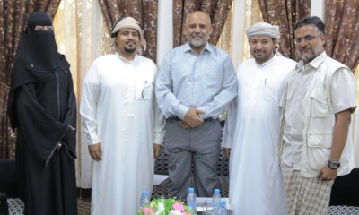 الوكيل الكثيري يشيد بمبادرة مركز حضرموت للبحوث والدراسات في مواجهة المخاطر