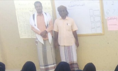 مدير مكتب محو الأمية وتعليم الكبار بمديرية القطن يتفقد سير الدراسة بمركز زكيكة