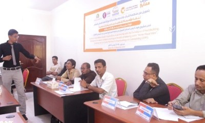 مؤسسة الشهيد بن حبريش للتنمية تختتم الدورة التدريبية في مجال مهارات المناظرة
