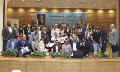 في اليوم الأول للملتقى الإعلامي الرياضي الثاني الوفد الإعلامي اليمني يحصد المركز الأول و الثالث بالقاهرة