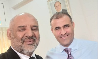 وكيل وادي حضرموت عصام الكثيري يبحث مع وزير الخارجية محمد الحضرمي تعزيز نشاط الوزارة في سيئون