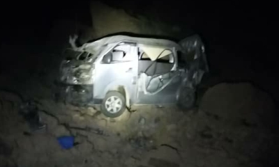 انباء عن وفاة ثلاثة اشخاص واصابة اخرين في حادث مروري مروع بعقبة عبدالله غريب
