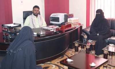 وكيل أول حضرموت يطلع على أنشطة وبرامج مؤسسة سما للتنمية بالمكلا