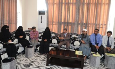 المحافظ البحسني يلتقي لجان مؤتمر المرأة بحضرموت قبل انطلاقة بداية الأسبوع القادم