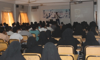 مؤسسة أكاديمية الموهوبين تنفذ البرنامج التعريفي بعلوم الروبوت والذكاء الاصطناعي بجامعة سيئون