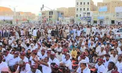 سيئون تحتفي بزواج جماعي لـ 70 عريس وعروسة