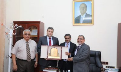 محافظ حضرموت يستقبل مستشار اتحاد رؤوساء الجامعات العربية الروسية
