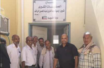 الدكتور الجريري يطلع على سير أعمال التوسعة الجديدة والتشطيبات النهائية لغرف العمليات والعناية المركزة وأقسام الرقود في المركز الصحي بالحامي
