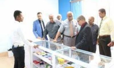 رئيس جامعة حضرموت يفتتح المبنى الجديد لدار الطالبات بمنطقة المساكن بفوَّة