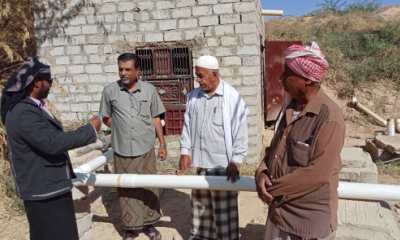 مدير عام مديرية القطن يتفقد مشروع مجاري القطن