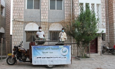 مؤسسة الأمل للتنمية تساهم في حملة الرش الضبابي بمنطقة بروم