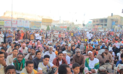 المشاركون في احتفالية الهبة الشعبية الحضرمية يعبرون عن فخرهم واعتزاهم بالمشاركة في احياء الذكرى السادسة في مدينة سيئون