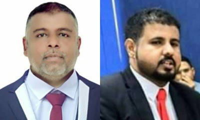 المدير السابق لمكتب الشباب والرياضة بوادي حضرموت يهنئ المدير الجديد للمكتب بمناسبة تعيينه