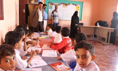 وكيل الوزارة – مدير تربية حضرموت يطلع على سير اليوم الدراسي الأول بعدد من مدارس ورياض أطفال المكلا