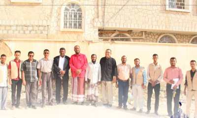 مدير عام مديرية تريم يدشن تسليم مشروع بناء الطوارئ التوليدية والدور الثاني لمركز الامومه والطفوله بمستشفى تريم العام