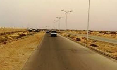 طريق الضبة بحضرموت تفتح مجددا بعد إعادة ترميمه