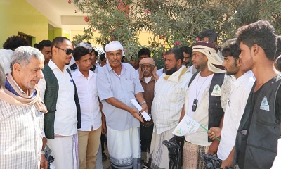 تدشين فعاليات اسبوع النظافة والبيئة بمديرية الريدة و قصيعر