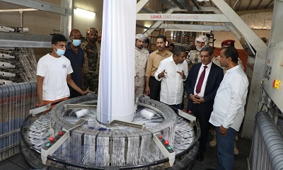 محافظ حضرموت يدشّن المرحلتين الثانية والثالثة لزيادة الإنتاج بمصنع حضرموت لمطاحن وصوامع الغلال
