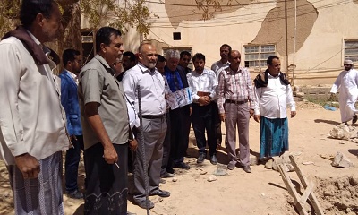 وزير الصحة العامة والسكان يتفقد عدد من المشاريع و المنشآت الطبية بمديريتي شبام والقطن