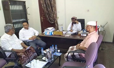 الوكيل المساعد الصيعري يشيد بجهود الإدارة العامة لبحوث التنمية الإدارية والتدريب بوادي وصحراء حضرموت