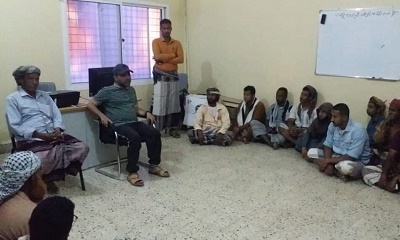 المدير العام لإدارة الأمن والشرطة بساحل حضرموت يلتقي أفراد إدارة مكافحة المخدرات