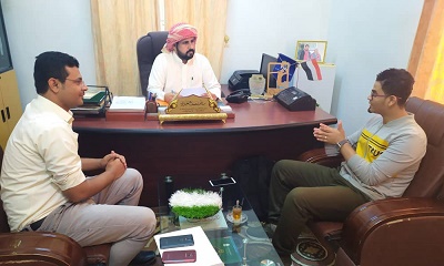 الجهوري يطلع على الأنشطة والفعاليات الرياضية والإبداعية التي سيقيمها نادي الطالب الجامعي بحضرموت