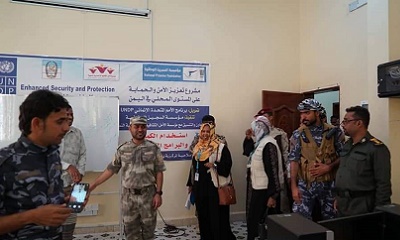 العميد التميمي يطلع منظمة اليونسف على مايقدمه السجن المركزي بساحل حضرموت 