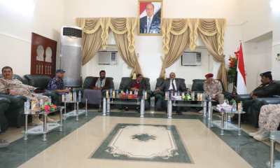 المحافظ البحسني يرأس اجتماعا استثنائيا باللجنة الأمنية بوادي وصحراء حضرموت