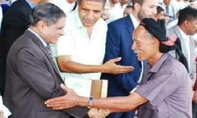 محافظ حضرموت ينعي اسطورة حضرموت النجم الكروي الكبير الكابتن عمر بن همام "عمارو"