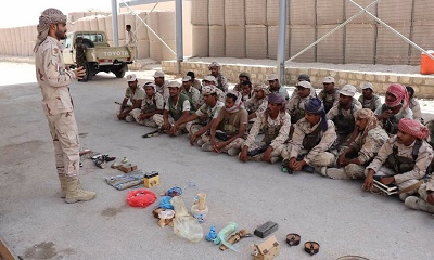 شعبة التوجية المعنوي والشعبة الهندسية ينفذا نزول ميداني لنقطتي الصلب ومصنع بقشان لمحور الريان