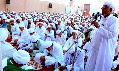 سيئون تشهد احياء الذكرى 72 لحولية قراءة الشمائل المحمدية للأمام العلامة / حسين بن عبدالله بن حسن عيديد